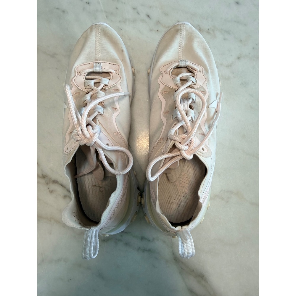 Nike React Element 55 Womens Pale Pink‎ Guava Ice Running Shoes BQ2728-600 - Picture 4 of 11